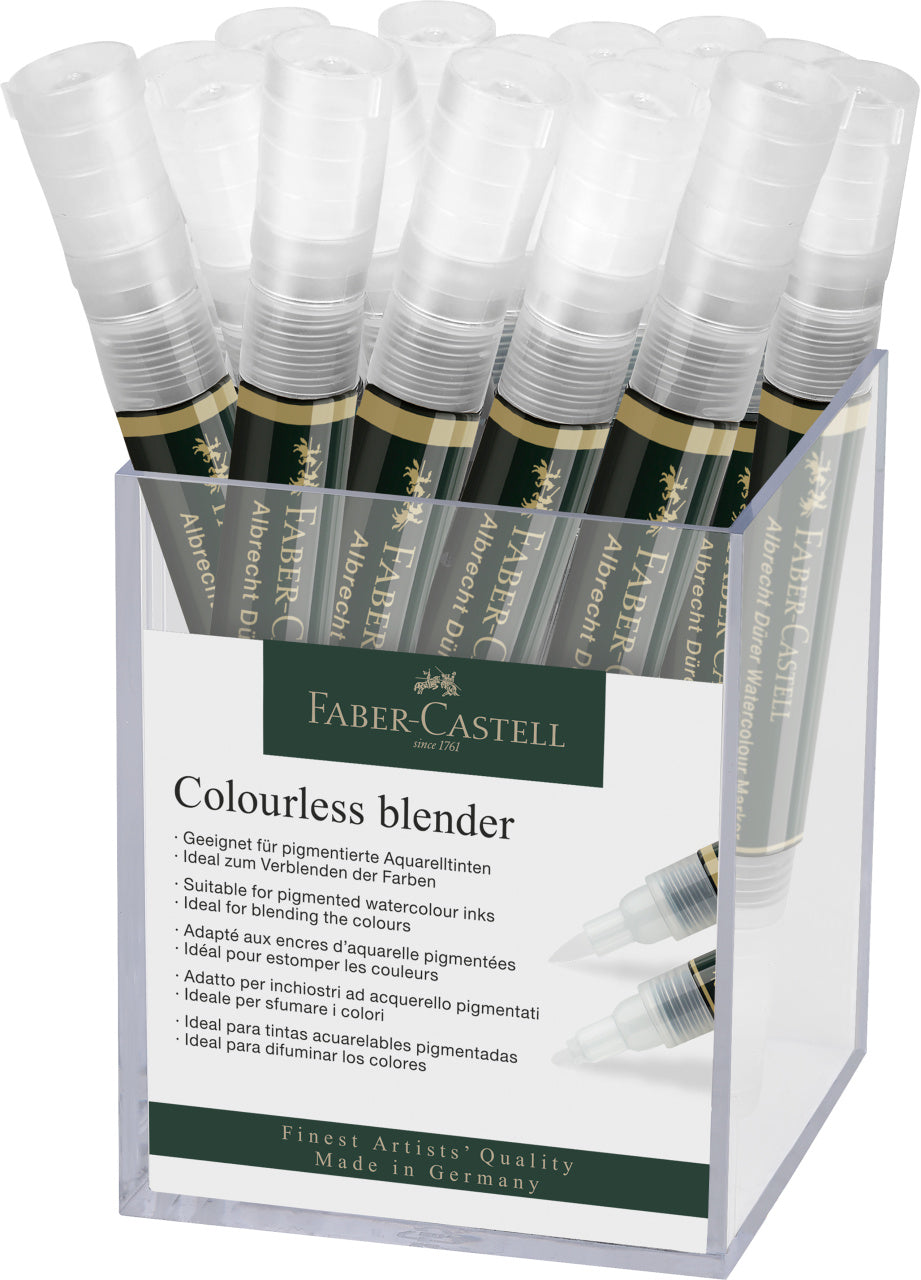 DISPLAY 16 BUCATI BLENDER PENTRU MARKER SOLUBIL ALBRECHT DURER FABER-CASTELL DISPLAY 16 BUCATI BLENDER PENTRU MARKER SOLUBIL ALBRECHT DURER FABER-CASTELL